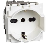 Presa Schuko Bticino Living Now 10/16A colore bianca KW4140A16