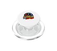 Living on the Edge Empty Fuel Gauge Funny Driving PopSockets PopGrip per MagSafe
