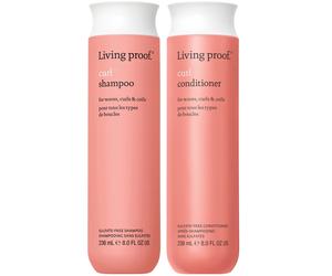 Living Proof Curl Shampoo and Conditioner Bundle for Stronger, Hydrated, Healthier looking curls
