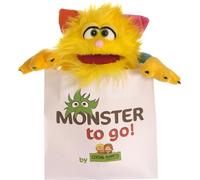 Living Puppets burattino mostro Schickimicki, gatto, 35 cm | Testa e bocca animabili per inventare ruoli al momento.