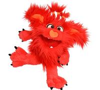 Living Puppets Monster to go - Canne in tessuto, dimensioni 35 cm, W848 in tessuto, dimensioni 35 cm, W848, rosso