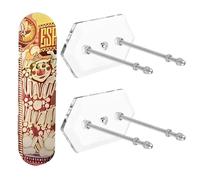 Living Ro - Supporto da parete per skateboard, espositore verticale, supporto per skateboard, organizer per skateboard, decorazione per la casa, vetrina, soluzione design con Living Ro
