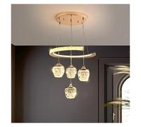 Living Room Chandelier Four Head Modern Lamp Simple Restaurant Lamp Household Luxury Ceiling Light Led Lamps