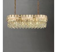 Living Room Crystal Ceiling Light Sense Post-Modern Luxury Villa Living Room Main Light