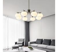 Living room Modern Lighting For Bedroom Kitchen Dining Table Black Copper Chandelier Hall Loft Led Ceiling Lamps