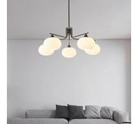 Living room Modern Lighting For Bedroom Kitchen Dining Table Black Copper Chandelier Hall Loft Led Ceiling Lamps
