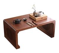 Living Room Zen Tea Table Japanese Tatami Table Retro Meditation Low Table Home Coffee Table Suitable for bay Window (Size : 70x45x30cm)