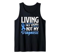 Living Story Not My Diagnosis - Maglietta di Supporto per Cancro colorettale Canotta