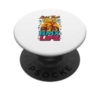 Living That 90s BMX Life, regalo anni '90 PopSockets PopGrip Adesivo