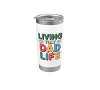 Living That Dad Life Bicchiere termico in acciaio inox doppia parete