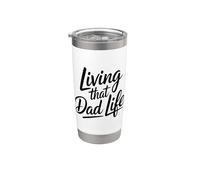 Living That Dad Life Bicchiere termico in acciaio inox doppia parete