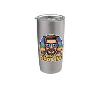 Living That Dad Life Bicchiere termico in acciaio inox doppia parete
