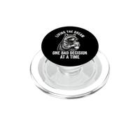 Living The Dream One Bad Decision At A Time PopSockets PopGrip per MagSafe