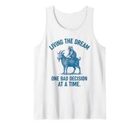 Living the Dream One Bad Decision at a Time Raccoon & Goat Canotta