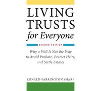 Ronald Farrington Sharp Living Trusts for Everyone (Tascabile)