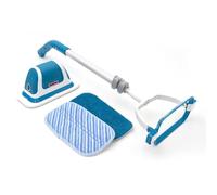 Livington MultiScrubber - lavapavimenti elettrico ricaricabile per pulire, strofinare e lucidare senza fatica - sistema di pulizia 2 in 1 come lavapavimenti a mano e lavapavimenti - incl. 2 accessori