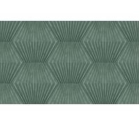 Livingwalls A.S. Création 382041 - Carta da parati geometrica 3D, in tessuto non tessuto, per soggiorno, ufficio, cucina, 10,05 x 0,53 m, made in Germany