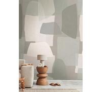 Livingwalls Anna D'Andrea Carta da parati fotografica grafica 1,59 m x 2,80 m - marrone, grigio, beige - carta da parati liscia - 782062