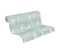 Livingwalls Carta da parati 396585 con foglia di banano in grigio - Carta da parati di alta qualità con motivi floreali - Carta da parati opaca per varie stanze - 10,05m x 0,53m - Made in Germany