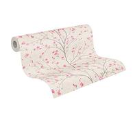 Livingwalls Carta da parati Floreale Mio Tokio 2 tessuto non tessuto 10,05x0,53 m Marrone/Rosa