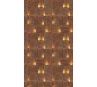 Livingwalls Hot Spots carta da parati fotografica astratta 1,59 m x 2,80 m - marrone, giallo, arancione - carta da parati grafica - 790159