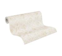 livingwalls Hot Spots carta da parati in tessuto non tessuto motivo 10,05 m x 0,53 m - crema, oro, metallico - carta da parati classica - 786722