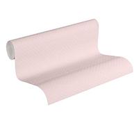 Livingwalls Jette 373642 37364-2 - Carta da parati in tessuto non tessuto, tinta unita, 10,05 m x 0,53 m, colore: rosa