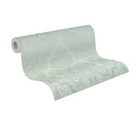 Livingwalls My Home My Spa 387081 - Carta da parati in tessuto non tessuto, motivo: eucalipto verde, 10,05 x 0,53 m