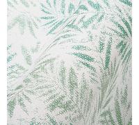 Livingwalls Travel Styles - Carta da parati in tessuto non tessuto - Carta da parati per piante in bianco e verde - Elegante carta da parati da parete per ambienti diversi in 10,05 m x 0,53 m