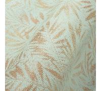 Livingwalls Travel Styles - Carta da parati in tessuto non tessuto, motivo piante in turchese e oro, elegante carta da parati da parete per diversi ambienti, 10,05 m x 0,53 m