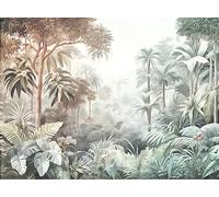 Livingwalls WTD 399011 - Carta da parati fotografica in tessuto non tessuto di alta qualità, motivo giungla, 1,59 m x 2,80 m, made in Germany