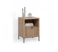 Livinity Comodino Aterno, Quercia vichinga, | con 1 cassetto