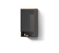 Livinity Mobile bagno Tanaro, Antracite, 40 x 77.5 cm