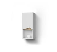 Livinity Mobile bagno Timavo, Bianco, 30 x 67 cm con porta e scomparto aperto