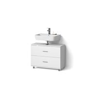 Livinity Mobile sottolavabo per bagno Eisak, Bianco, 80 x 60.8 cm