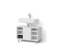 Livinity Mobile sottolavabo per bagno Fucino, Bianco, 80 x 54 cm