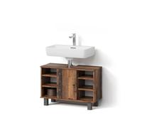 Livinity Mobile sottolavabo per bagno Fucino, Legno antico, 80 x 54 cm