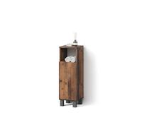 Livinity Mobiletto bagno Fucino, Rovere rustico, 30 x 95 cm