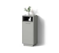 Livinity Mobiletto bagno Temo, Grigio, 38 x 93 cm