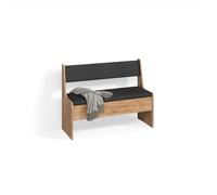 Livinity Panca ad angolo Tiberio, Rovere sabbia, 41.5 x 106.6 cm