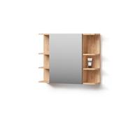 Livinity Specchio contenitore bagno Fucino, Rovere dorato, 79.6 x 64 cm