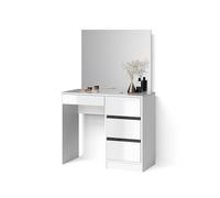 Livinity Tavolo da toeletta Imola, Bianco, 90 cm