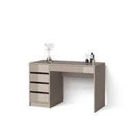 Livinity Tavolo da toeletta Imola, Grigio, Senza specchio