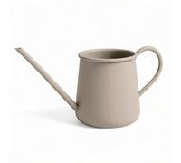 LIVLIG Annaffiatoio Piccolo 1 Litro - Metallo con Becco Lungo per Piante da Interno, Bonsai e Succulente, Finitura Opaca, Beige
