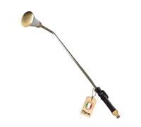 LIVLIG - Asta per irrigazione in metallo, professionale, made in Italy, asta lunga per giardino e balcone, interruttore on/off e doccetta da giardino rimovibile, sistema di irrigazione a scatto da 1/2