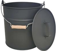 Livlig Secchio in Metallo con Coperchio - 12 L - Antracite