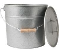 Livlig Secchio in Metallo con Coperchio - 12 L - Zinco