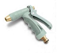LIVLIG - Spruzzatore da giardino in plastica e ottone, premium, tubo da giardino, spruzzatore, verde