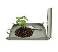 LIVLIG - Tappetino resistente per piante, effetto pelle, impermeabile, 70 x 45 cm, colore: verde