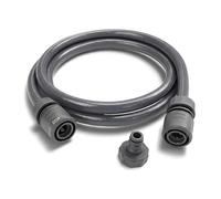 LIVLIG - Tubo di collegamento da giardino, 2 metri, tubo di collegamento, tubo da giardino, 1/2", con attacco per tubo da 1/2", in plastica, antracite